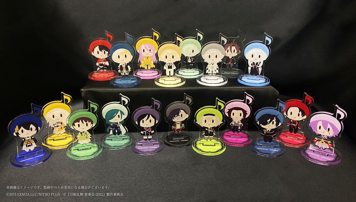 とうらぶ 宴奏会 アクスタ 江派 セット Amazon.co.jp: 刀剣乱舞 宴奏会