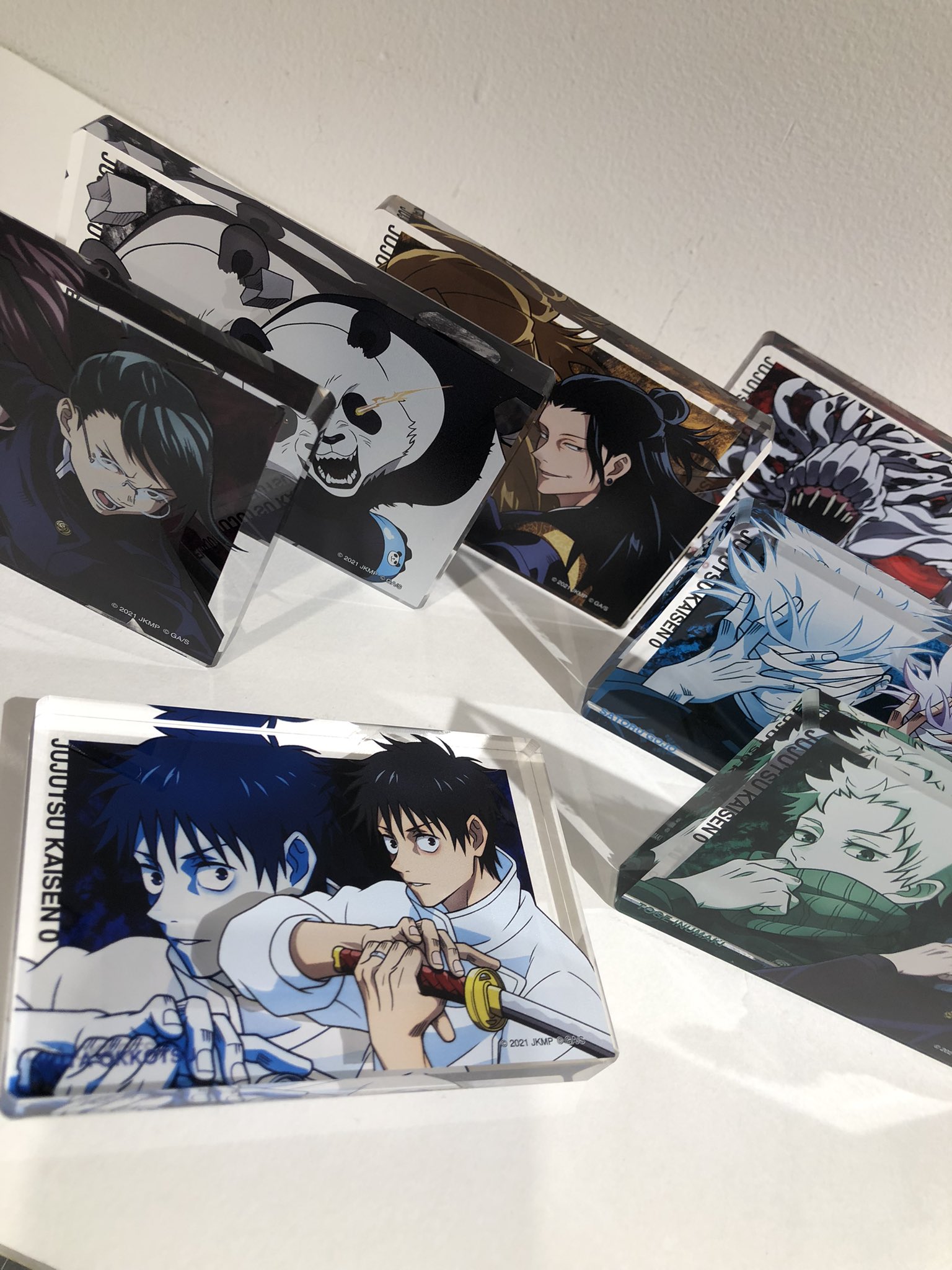 五条悟 アクリルブロック 劇場版 大交流展 呪術廻戦0 五条悟 アクリル