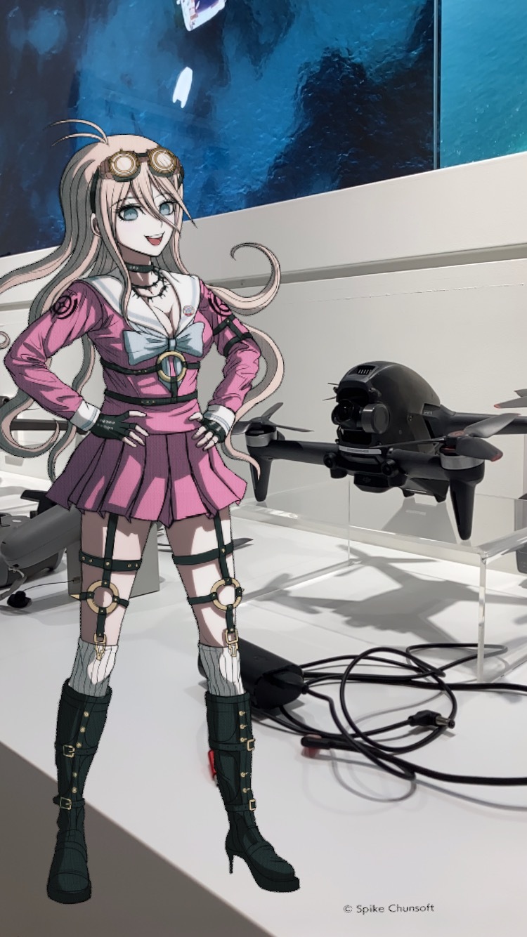 ニューダンガンロンパV3 SNS風クリアカード 入間美兎 ダンガンロンパ