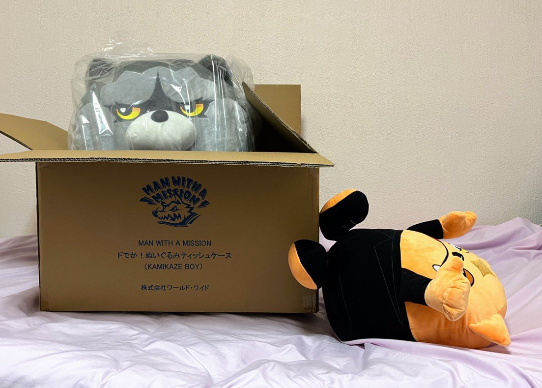 MAN WITH A MISSION ドでか！ティッシュケース 東京田中 MAN WITH A