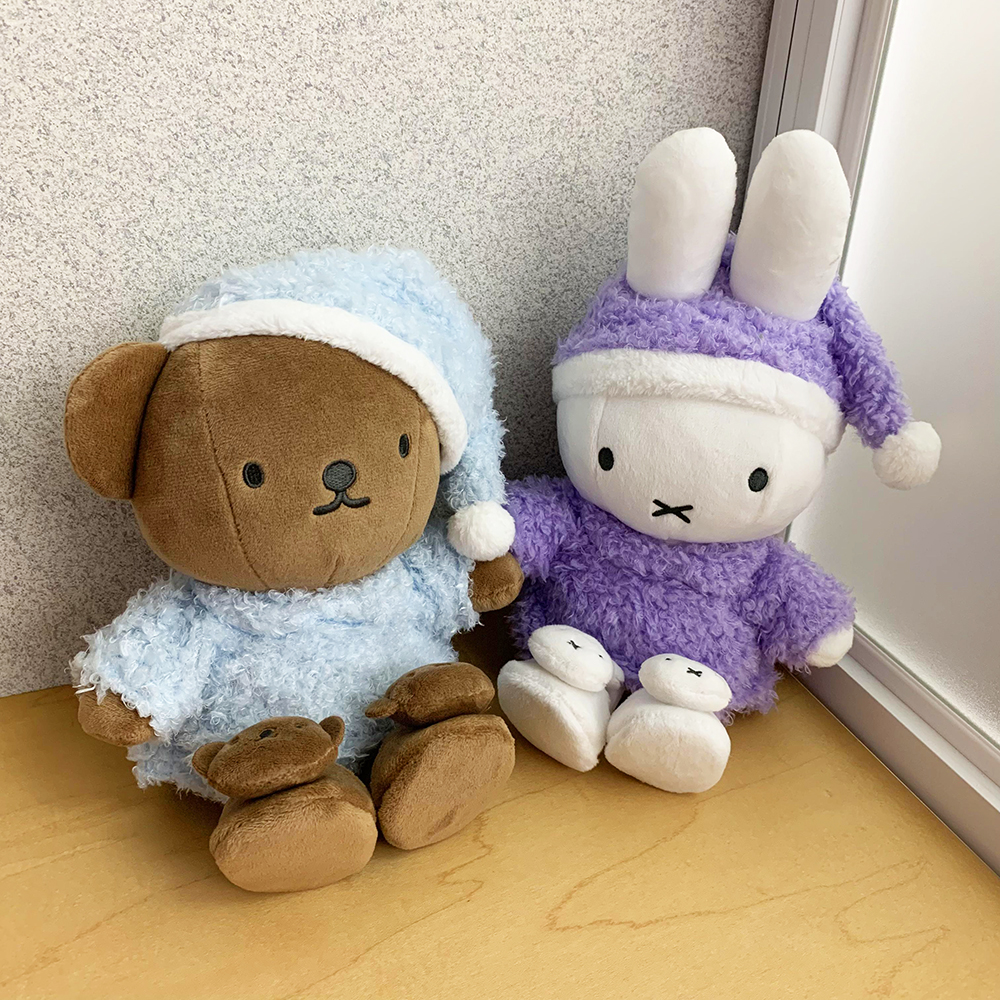 ミッフィーぬいぐるみ ルームウェア パジャマ クニャック ブルー
