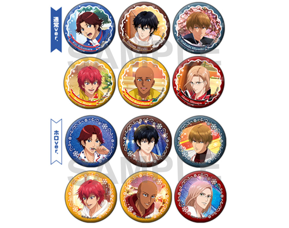 新テニスの王子様 テニプリ テニラビ RisingBeat 缶バッジ 丸井ブン太