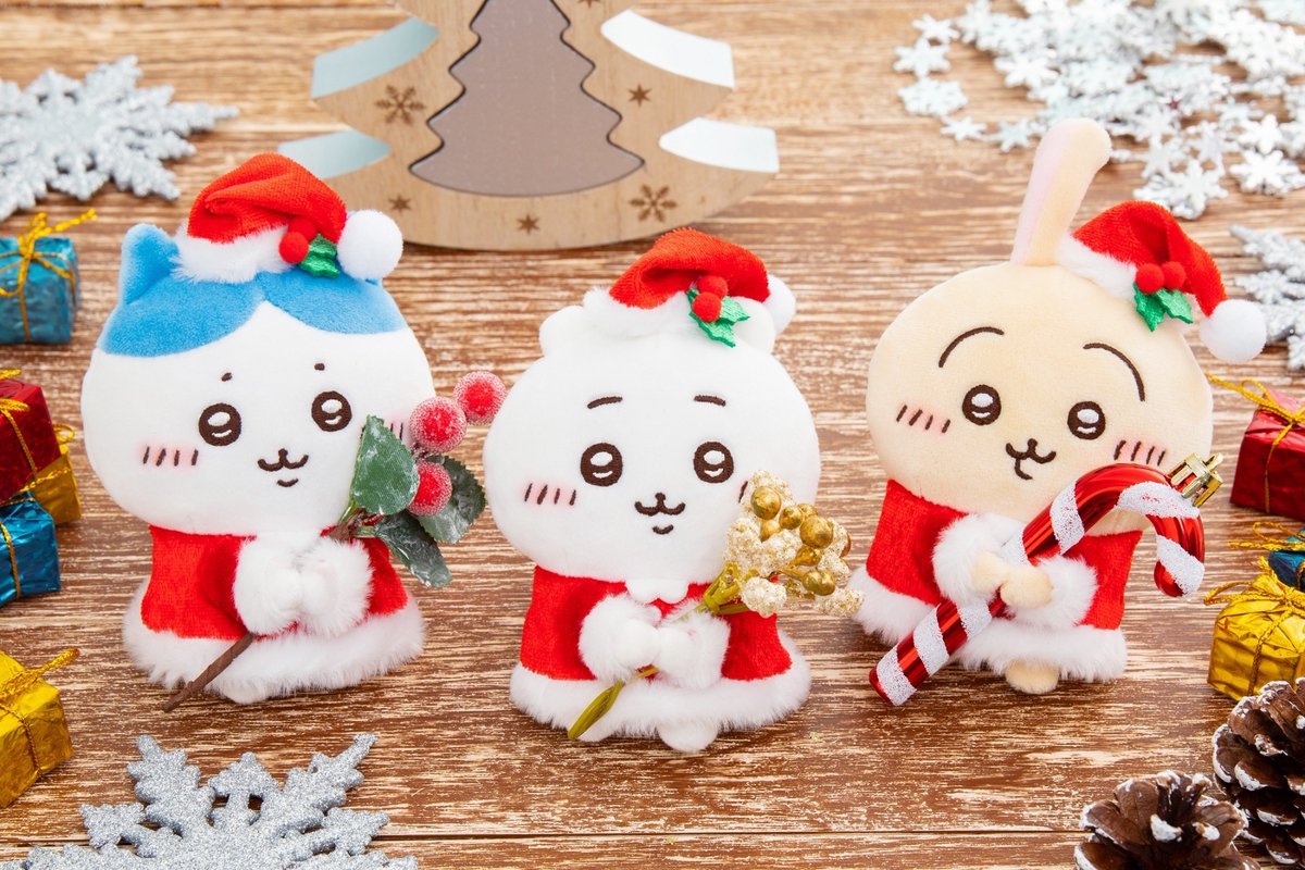 ちいかわ クリスマスだよ！ぷちミニマスコット ハチワレ うさぎ ちい