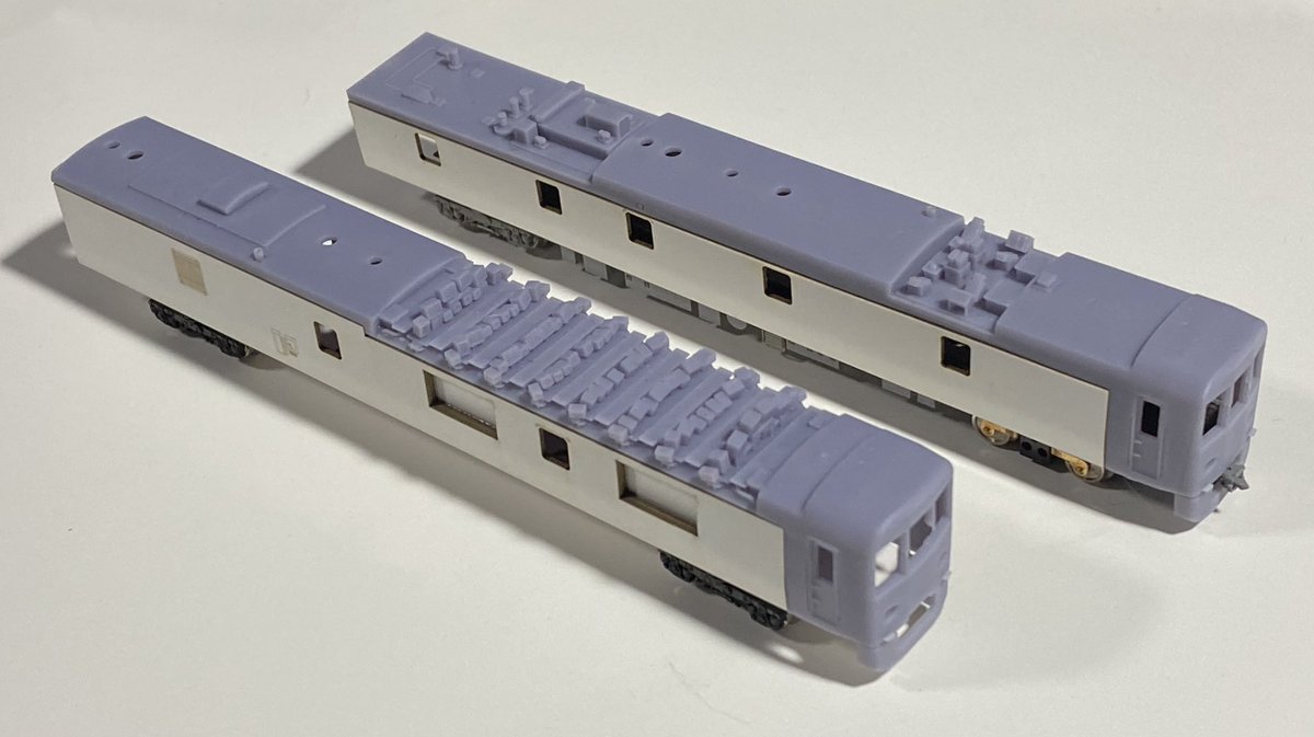 特製加工品 Nゲージ 模型工房パーミルDEC741 動力付き2両セット 特製