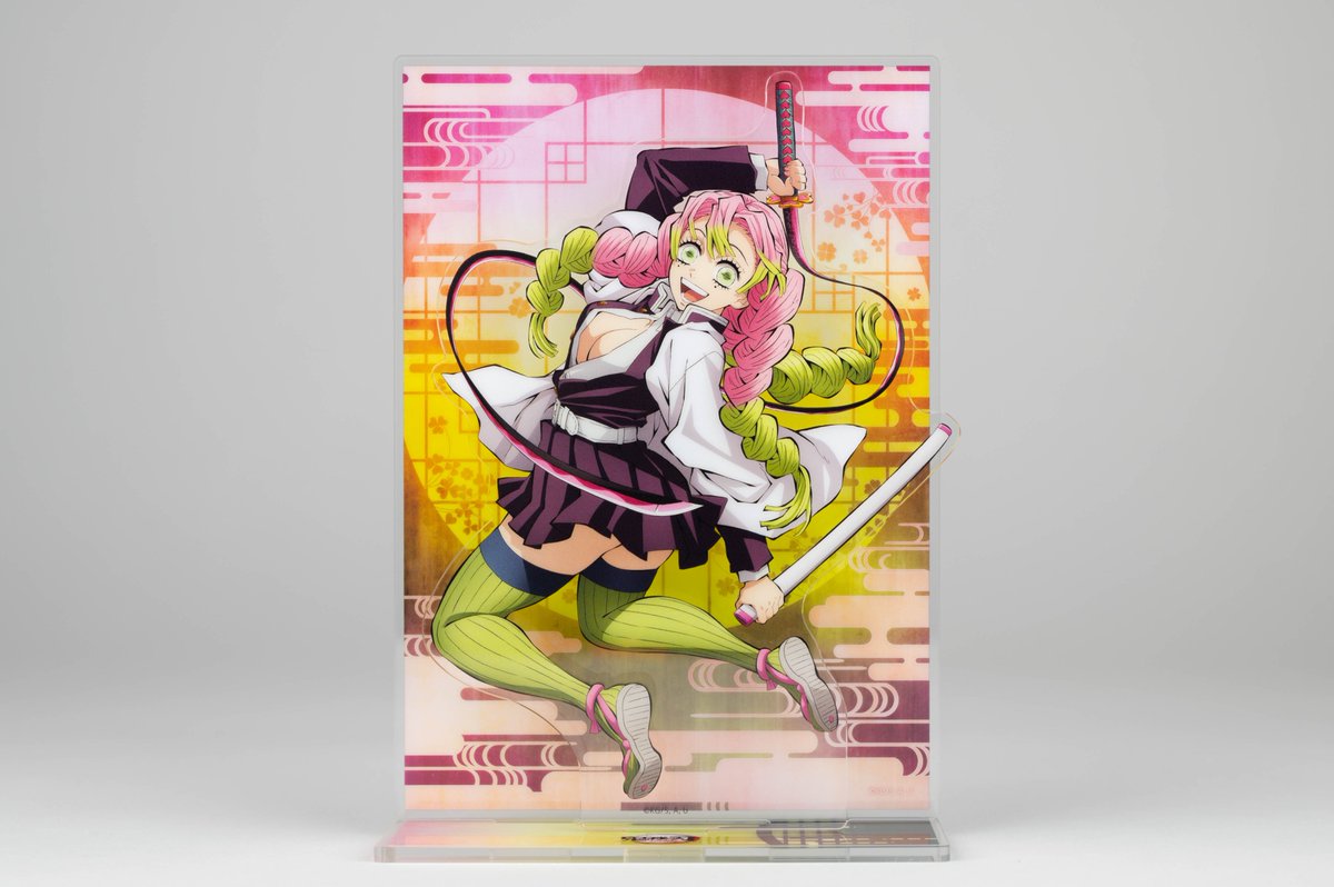 鬼滅の刃 ワールドツアー ダイニング 後期 B2原画ポスター 甘露寺蜜璃