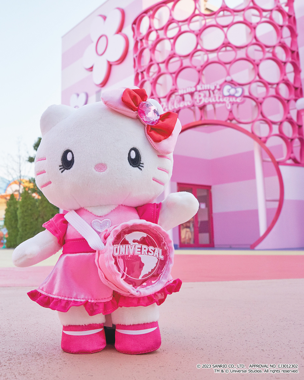 HELLOKITTY 特大ぬいぐるみ USJ限定 ユニバーサルスタジオジャパン