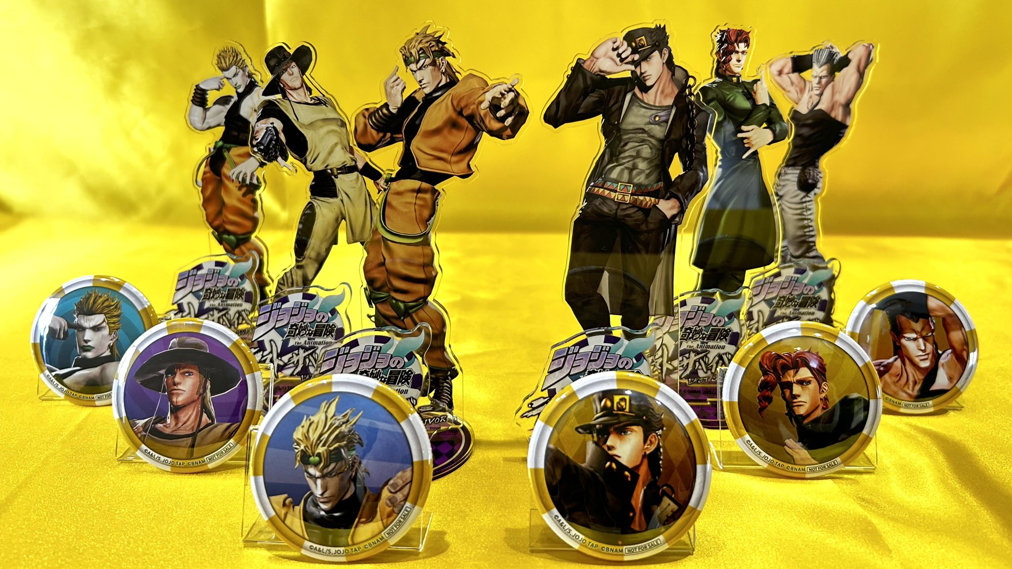 ジョジョの奇妙な冒険 ラストサバイバー 注文 キービジュアル缶バッジ