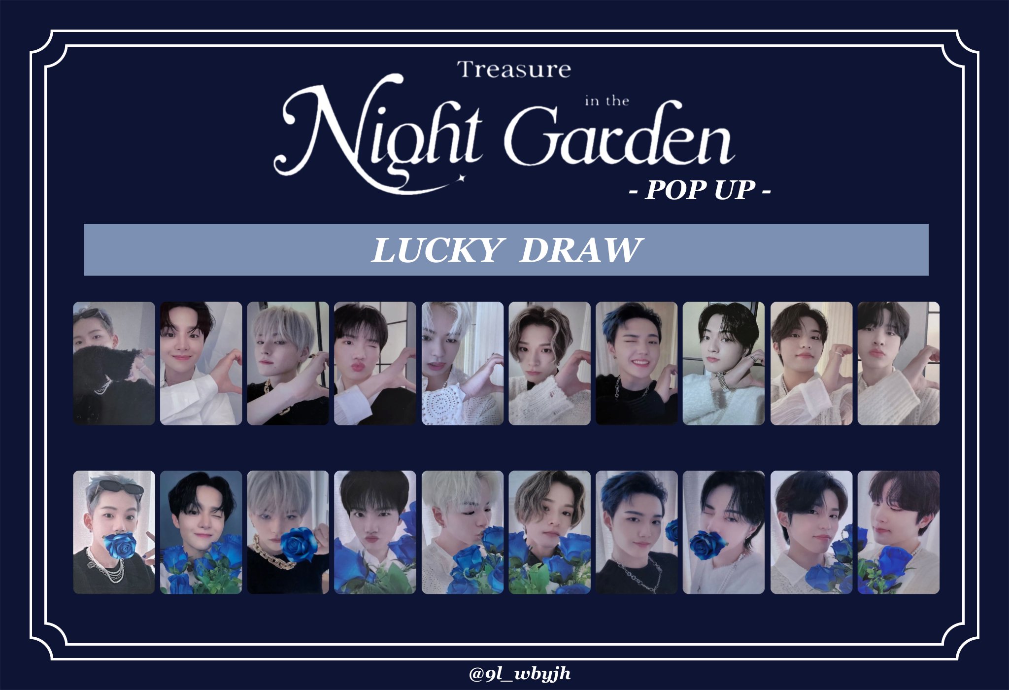 night garden ジョンファン ポラロイド ラキドロ トレカ night garden