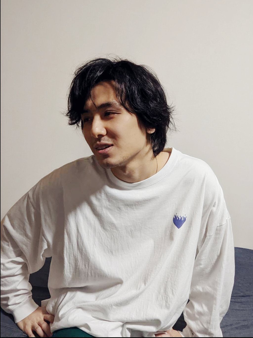 藤井風 燃えよ ロングスリーブTシャツ ロンT XL FUJII KAZE 燃えよ