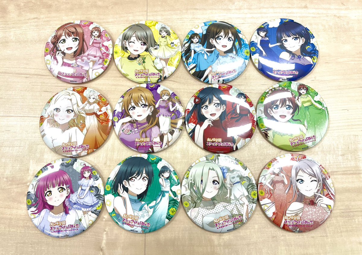 ラブライブ! 虹ヶ咲 缶バッジ にじたび ランジュ ラブライブ! 虹ヶ咲