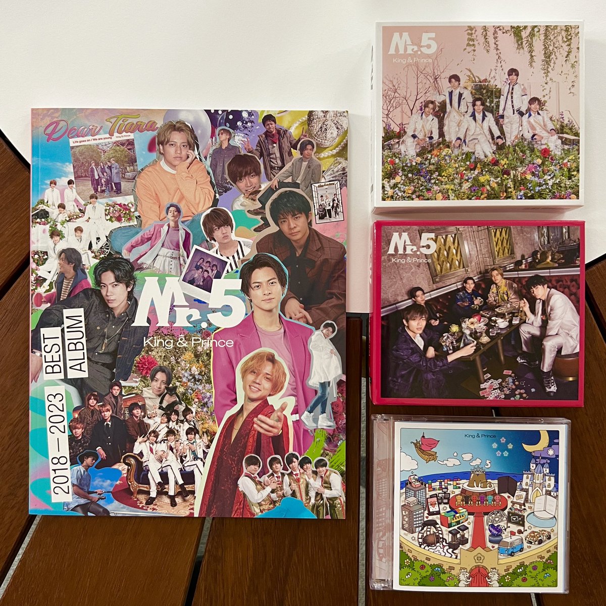 BEST ALBUM「Mr.5」 #KP_新ビジュアル だけじゃなく ジャケ写もどーん
