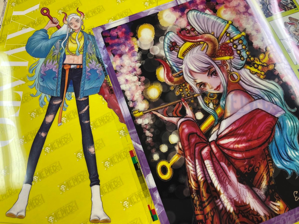 ONE PIECE magazine 当選品 クリアファイル 花魁ヤマト ワンピース