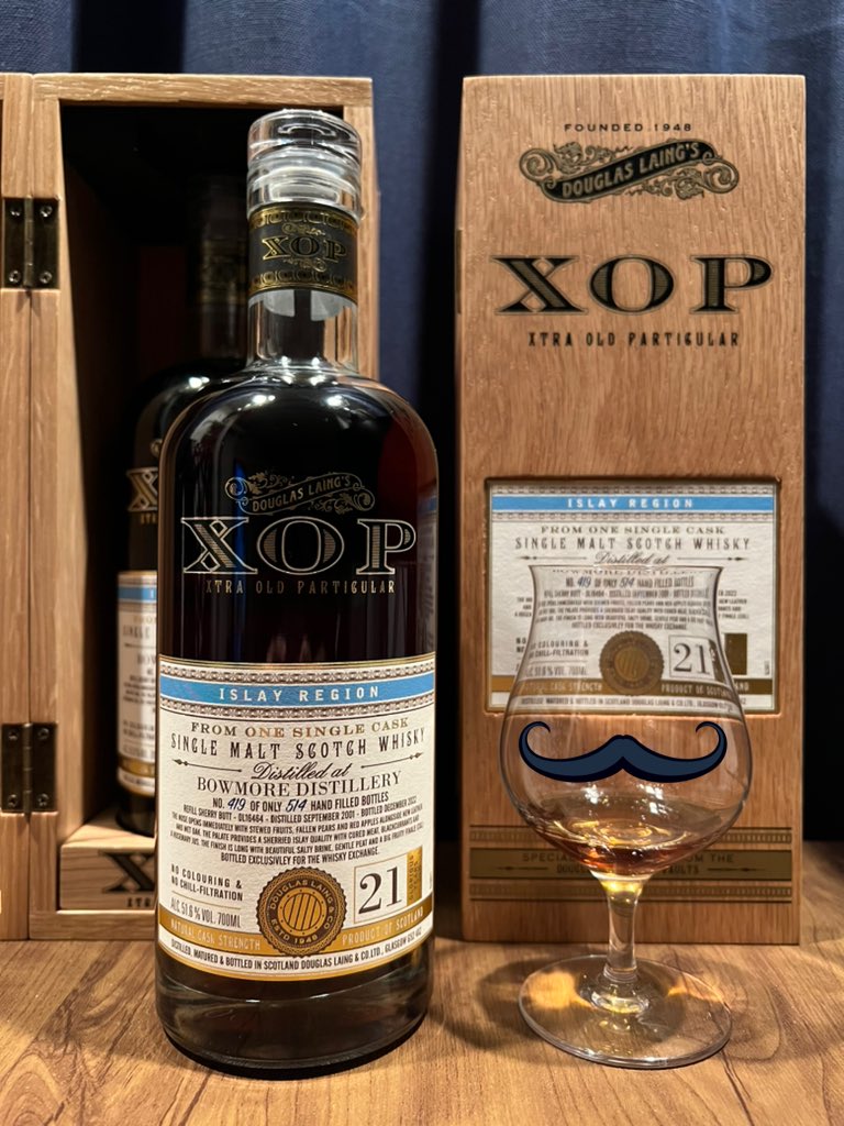 希少ボウモアBowmore 2001 21年TWE xop