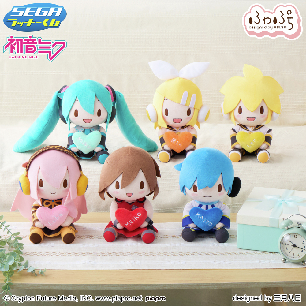 セガ ラッキーくじ ピアプロキャラクターズ 「ふわぷち」 1ロット セガ