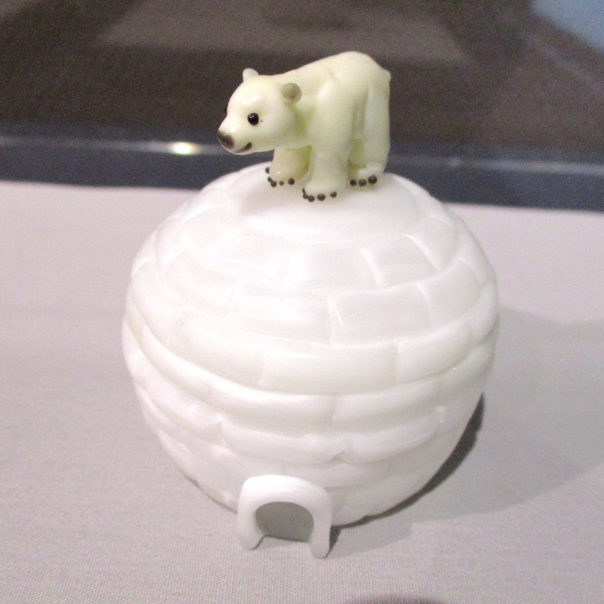 北極熊 ガラス細工 北澤美術館 on X