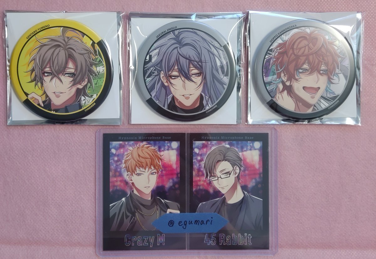 ヒプマイ 寂雷 特典缶バッジ 35点セット ヒプマイ 寂雷 特典缶バッジ 35