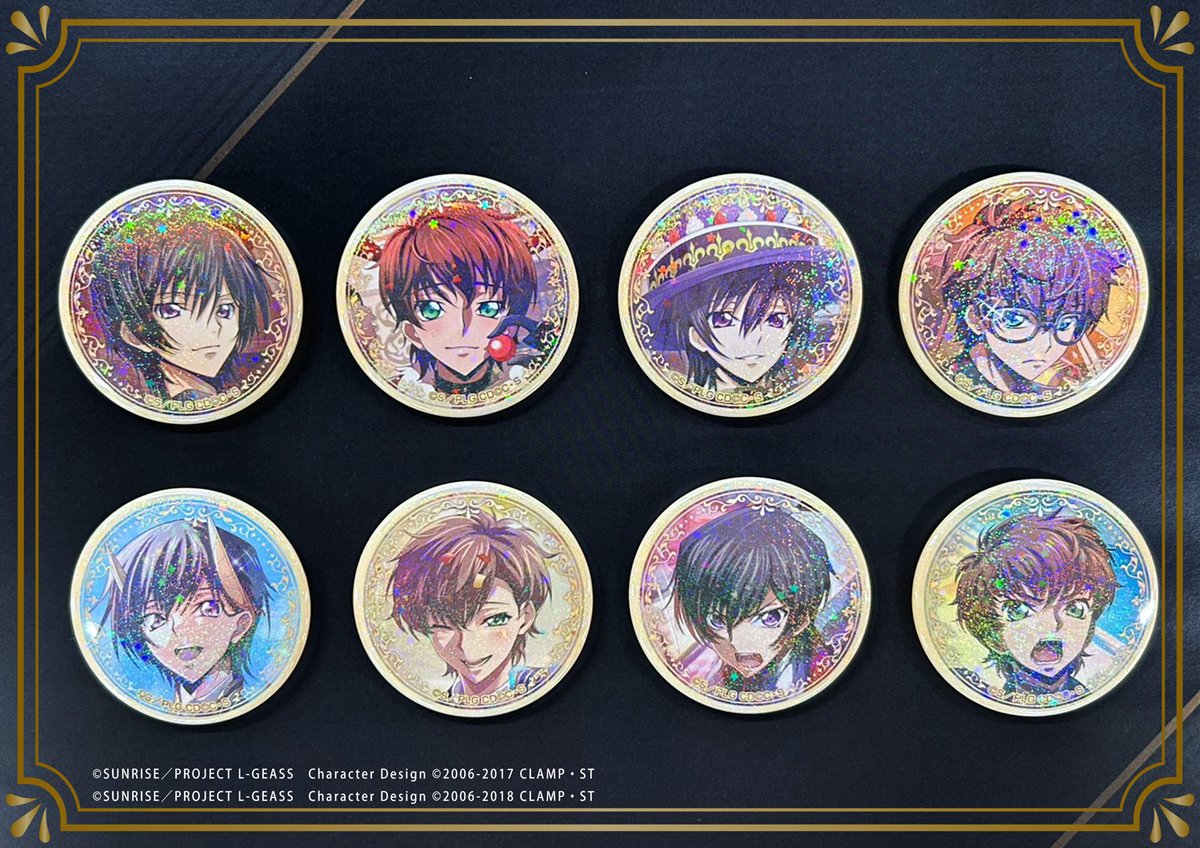 コードギアス反逆のルルーシュR2 ホログラム缶バッジ コードギアス