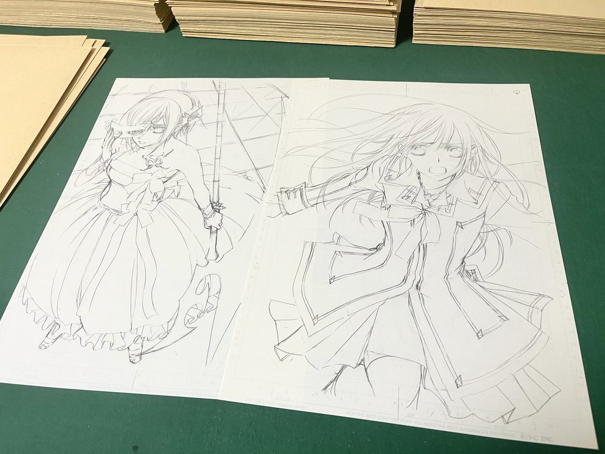 最終値下げ ヴァンパイア騎士原画展 限定 樋野まつり先生 直筆 原稿