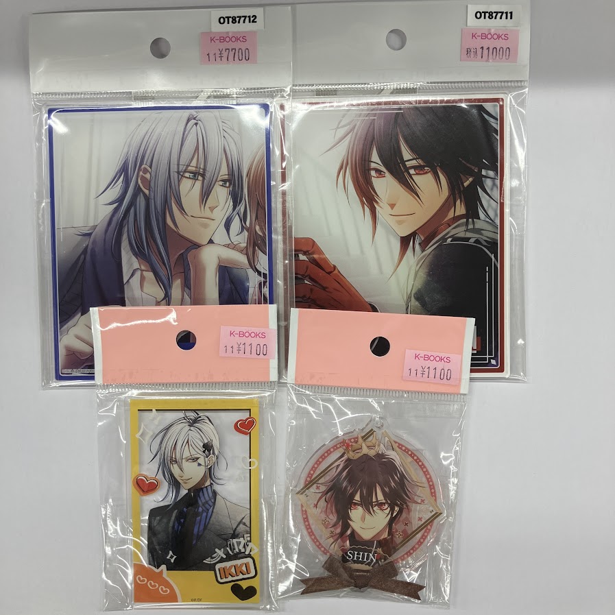 AMNESIA アムネシア シン ホログラム缶バッジ 激レア 3点 AMNESIA