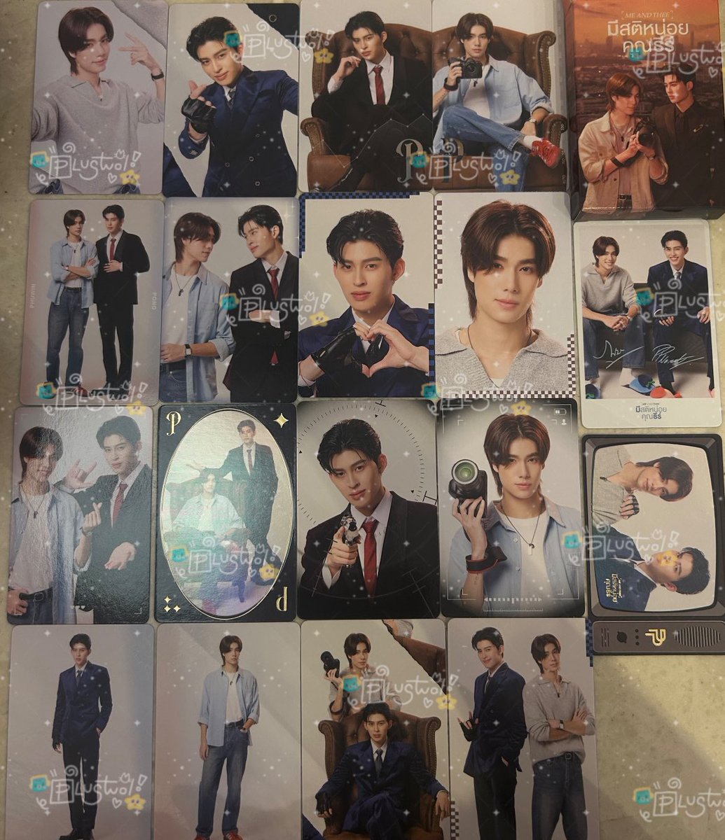 自筆サイン入り フォトカード PondPhuwin MeAndThee 自筆サイン入り