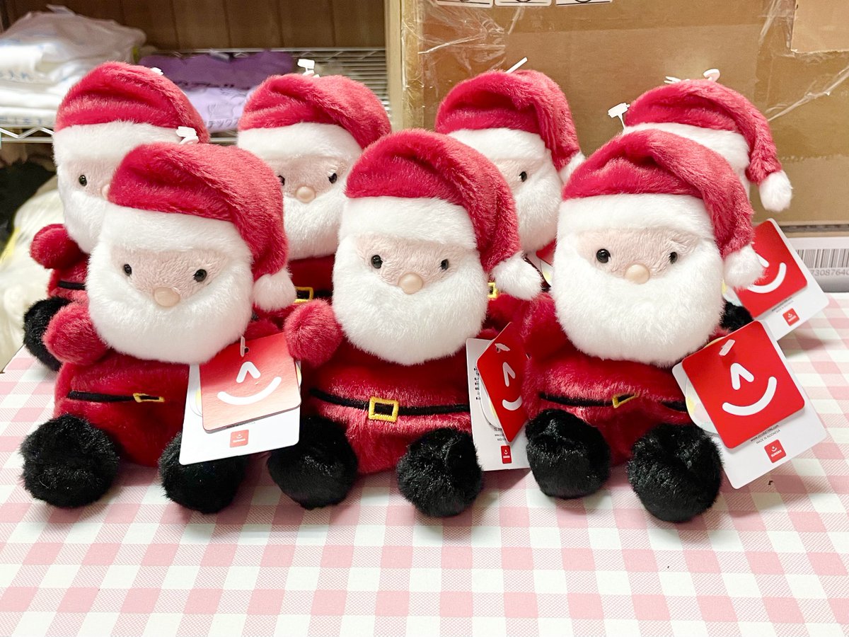 カントリードールおとぼけサンタさん(赤水玉) カントリードールお