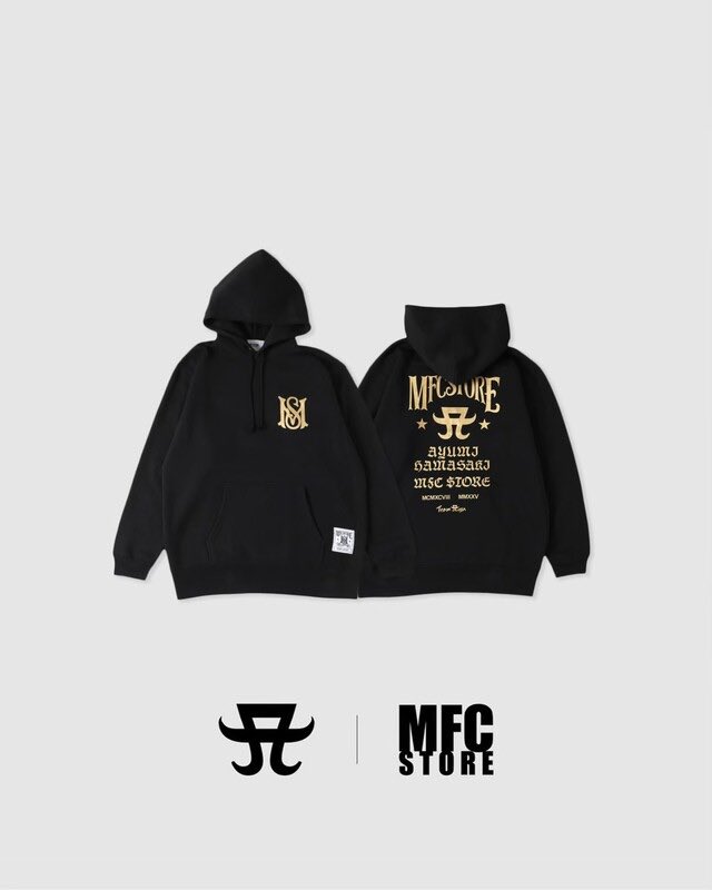 浜崎あゆみ MFC STORE フーディー パーカー ブラックS サイズ仙台限定