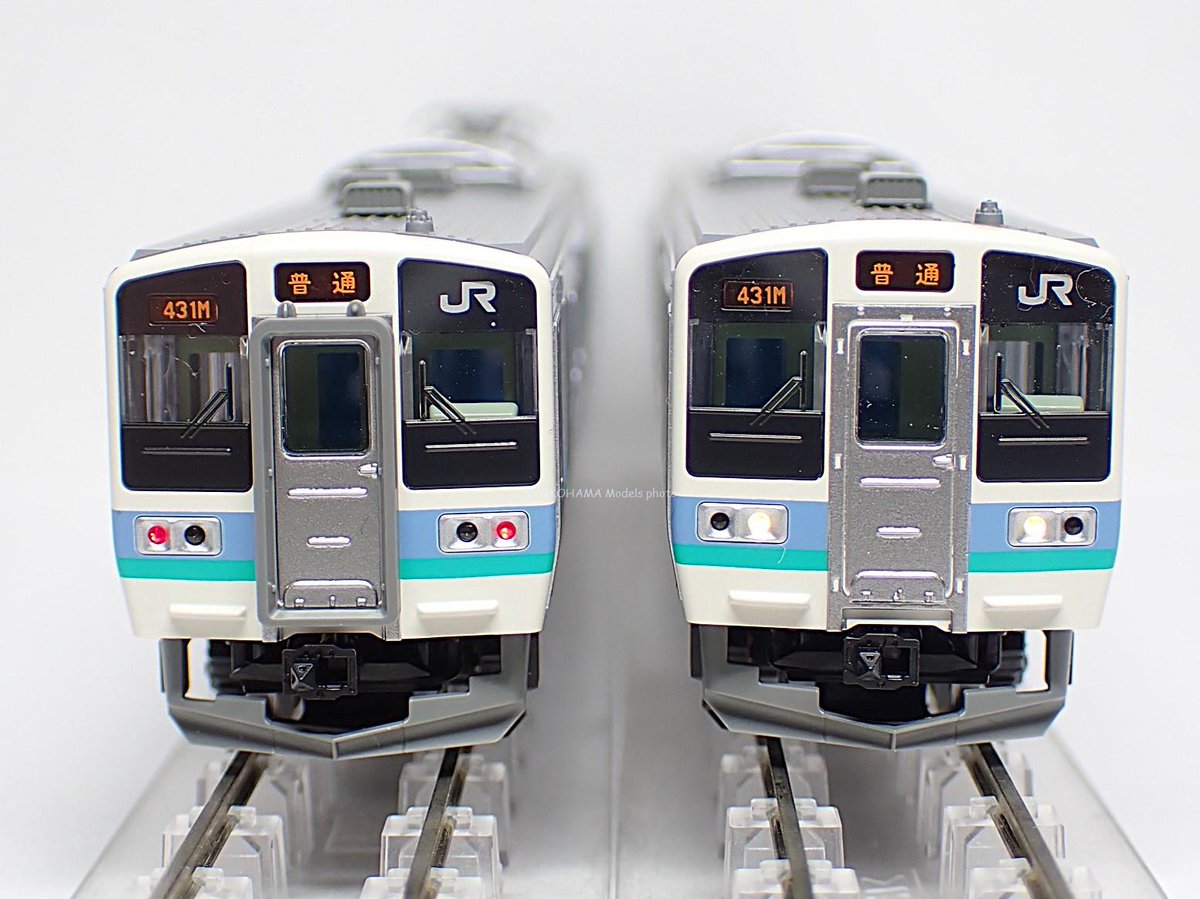 KATO 10-1852 211系3000番台 長野色 3両セット 製品画像です ご参考