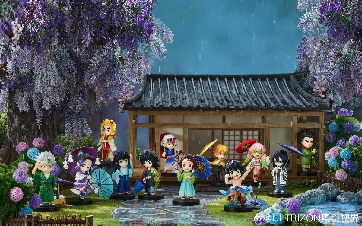 ✨新品情報 情報更新 鬼滅の刃：無限城編 ULTRIZON 梅雨シリーズ Q版