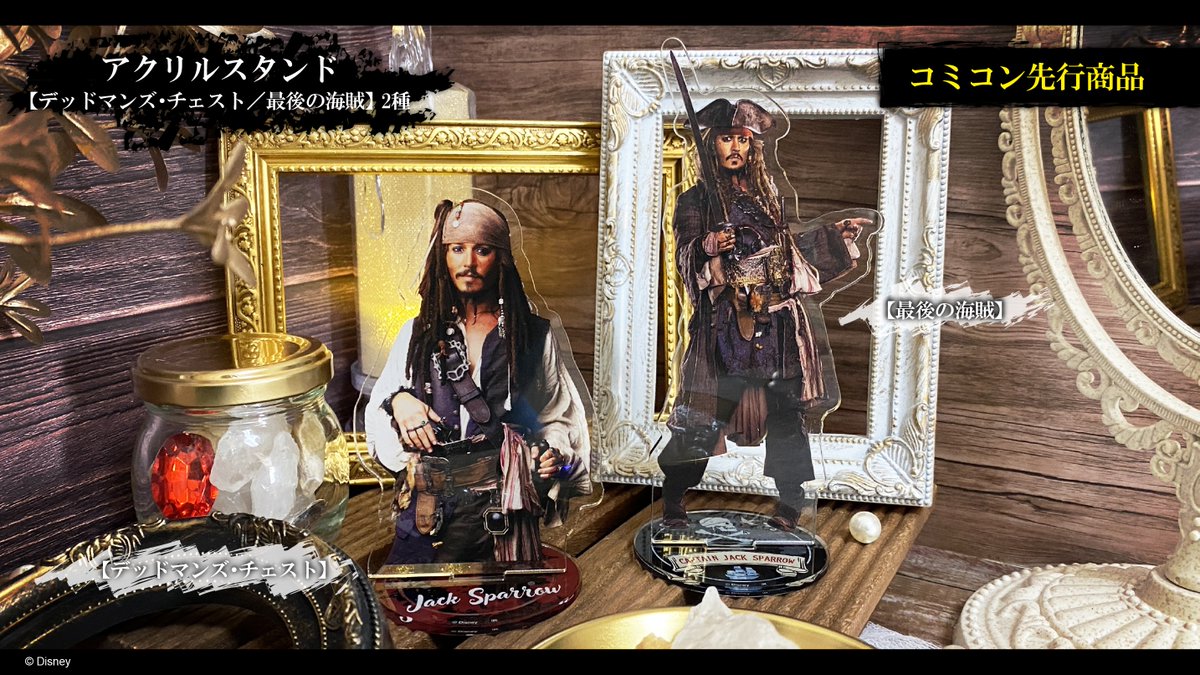 コミコン パイレーツオブカリビアン ランダムアクリルスタンド 全種類