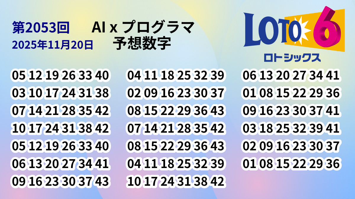 記入済ロト6申込カード358枚 ロト6