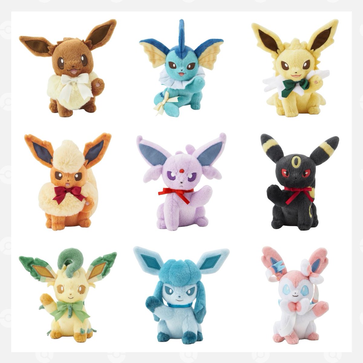 ぬいぐるみ Eevee Collection イーブイ 9種セット ぬいぐるみ Eevee