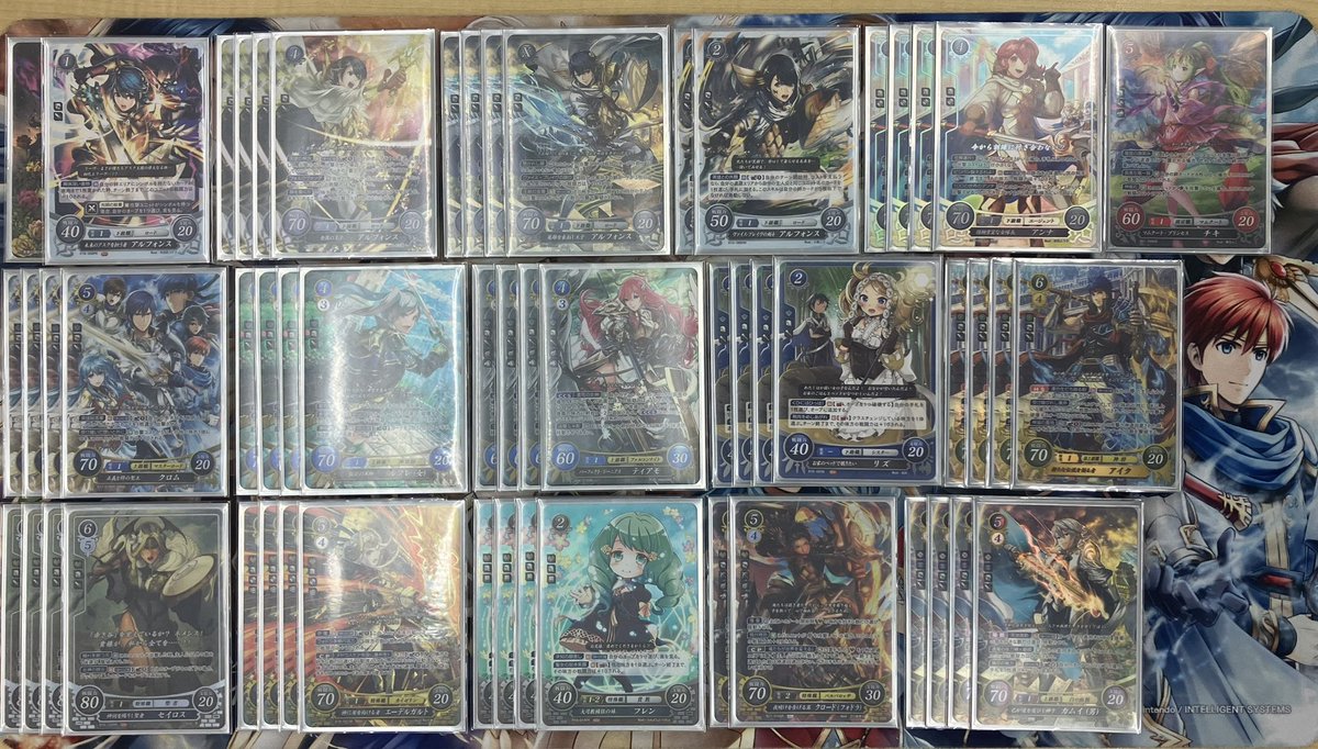 ファイアーエムブレムサイファ ベレスアイクデッキ ファイアー