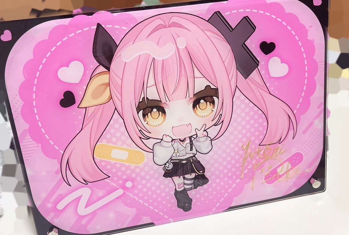 キズ ユエ 限定グッズ プロデュースミラー 直筆サイン入り はんぱない