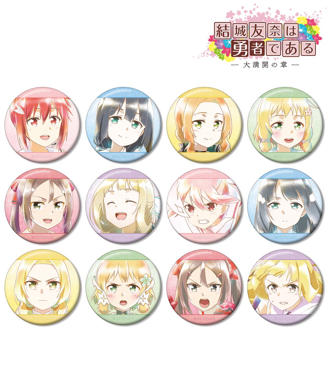 コンパス アニアート Ani-art 勇者 缶バッチ 30点 コンパス アニアート