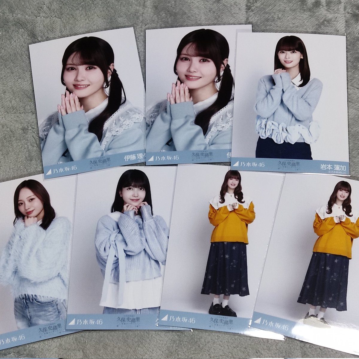 久保史緒里 生写真 ヨリ 卒業コンサート Tシャツ 襟付きコーデ 久保史緒里