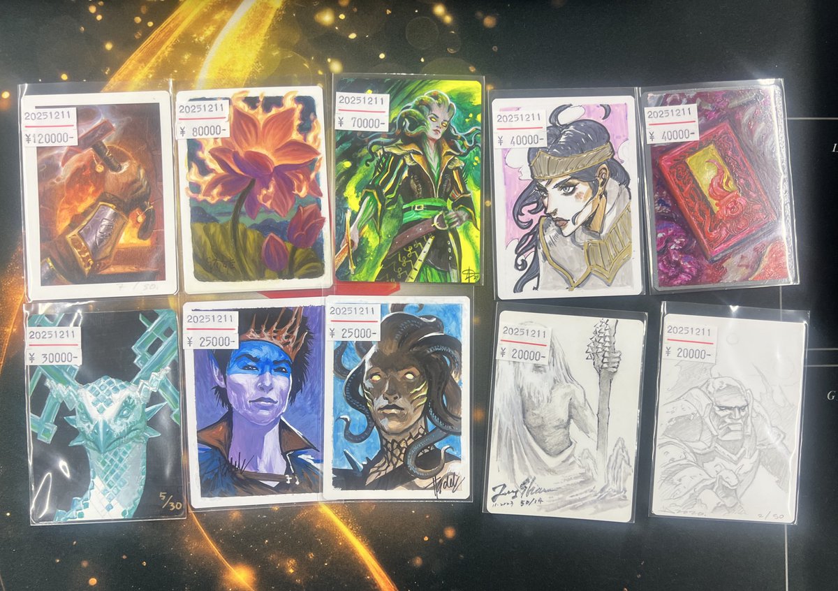 アーティストプルーフ 墓場波、ムルドローサ ジャパンショーケース