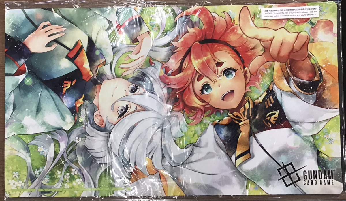 GCG ガンダムカードゲーム 公式プレイマット EVX02 スレッタ ミオリネ
