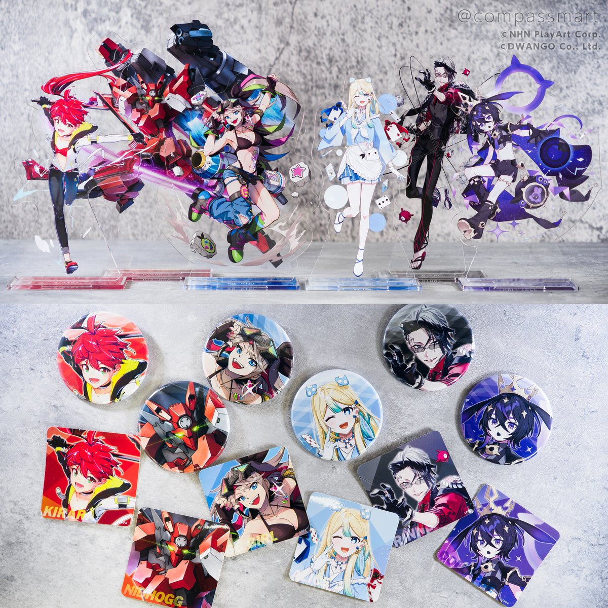 コンパスフェス 9thグッズ 写真で紹介📷 描き下ろしヒーロー 定番