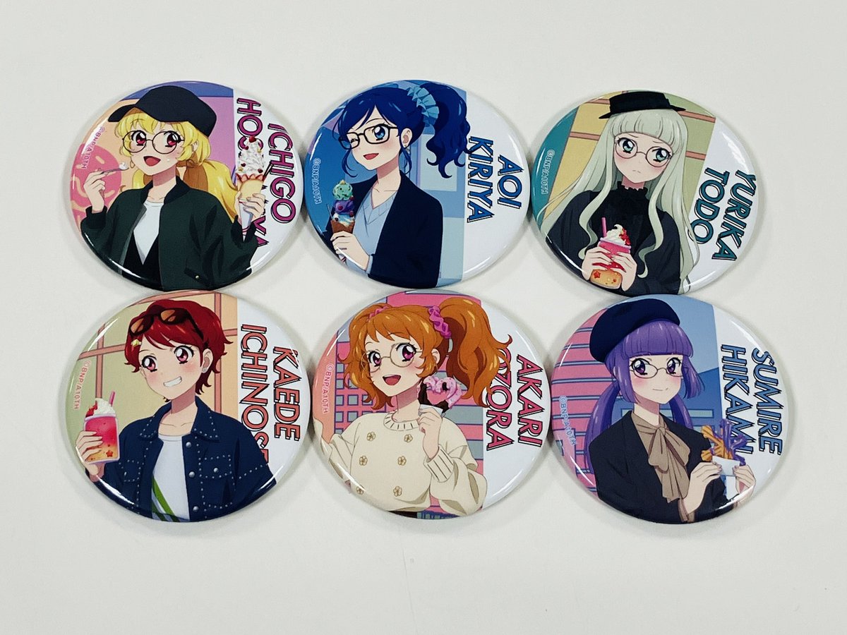 アイカツ!】ジャケバッジ コンプセット 未使用 アイカツ つジャケ