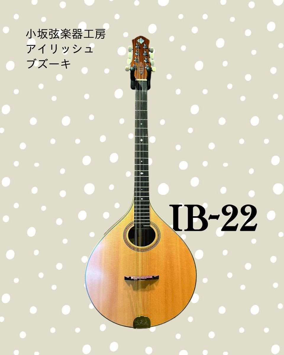 小坂弦楽器工房 アイリッシュブズーキ アイリッシュブズーキ – 小坂
