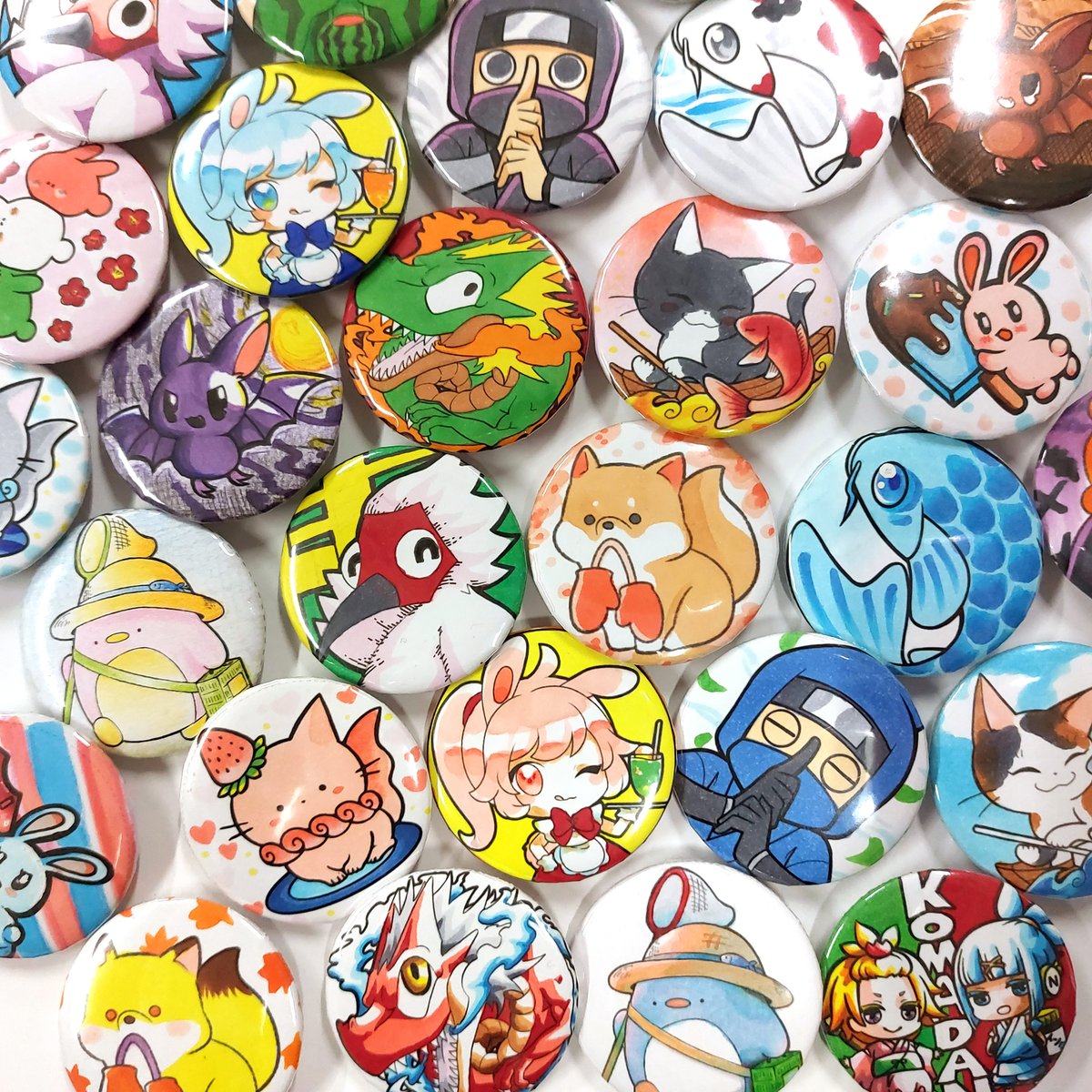 ピースアパート ヨシヅキ参謀 スタートライン 缶バッジ まとめ売り