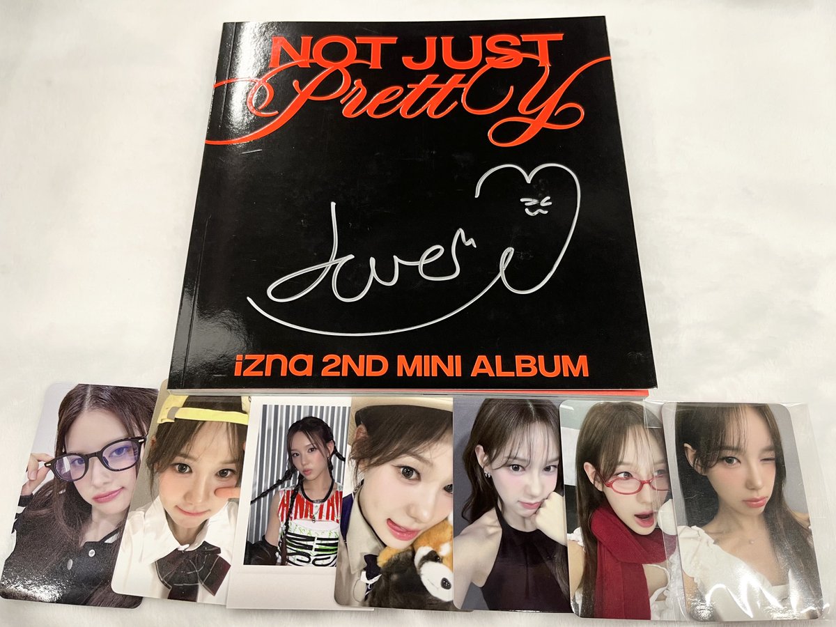 izna サイン会 直筆サイン入りポラロイド ジミン トレカ チェキ izna