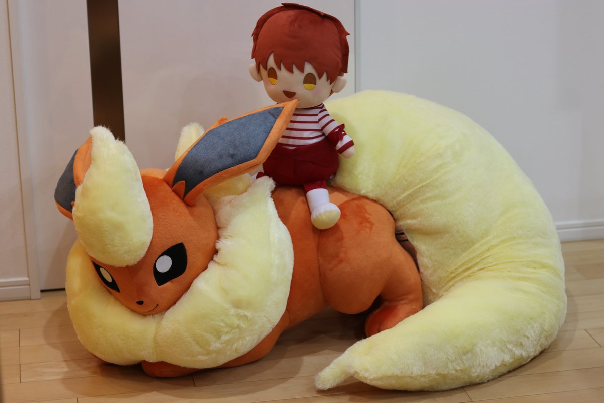 ポケモン ブースター ぬいぐるみ等身大 ぬいぐるみ 等身大ブースター