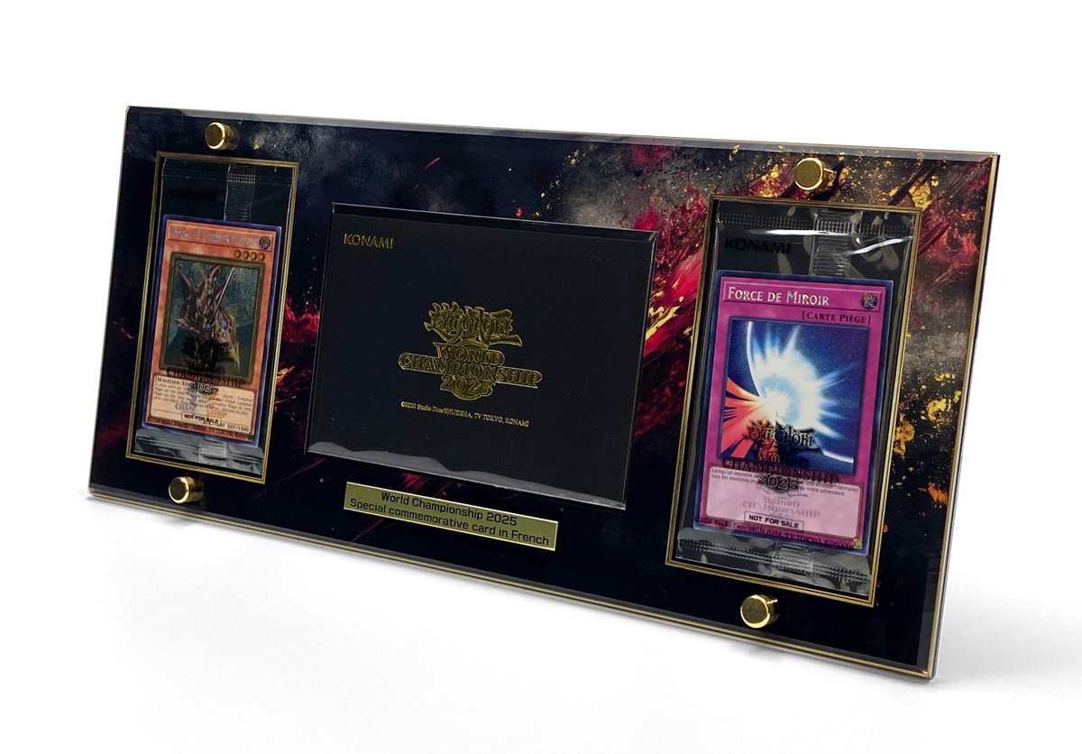 KONAMI WORLD CHAMPIONSHIP 2025 黒封筒 未開封 遊戯王 WORLD