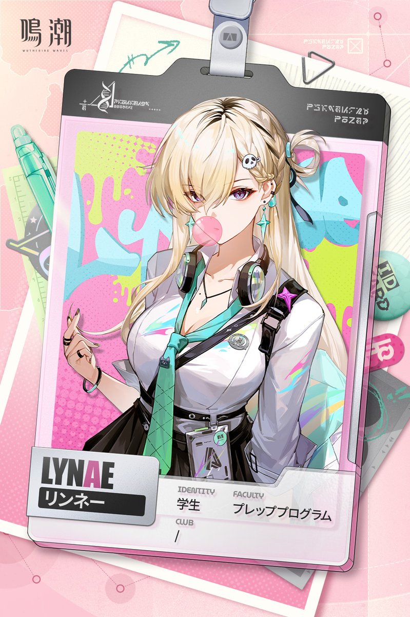 鳴潮 コミケ C107 トレーディングアクリルブロック 千咲