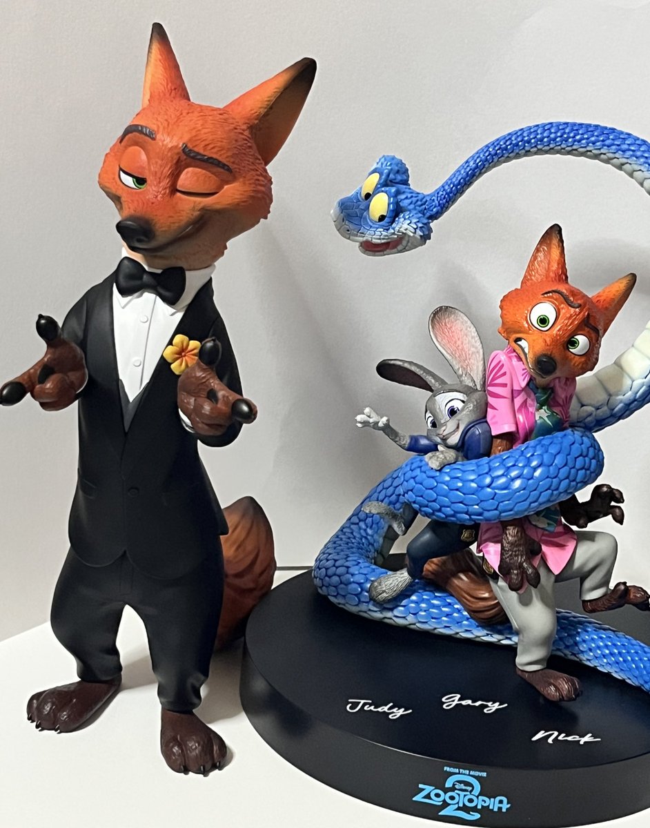 ニック・ワイルド タキシードフィギュア 約20cmラストワン賞