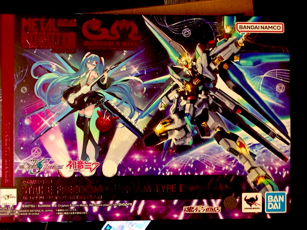 STRIKE FREEDOM GUNDAM TYPE Ⅱ 初音ミクバージョン Metal Robot