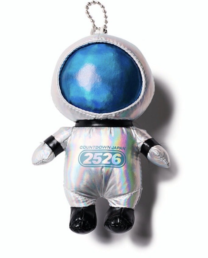 COUNTDOWN JAPAN 2526 ぬいぐるみキーホルダー アストロノーツ