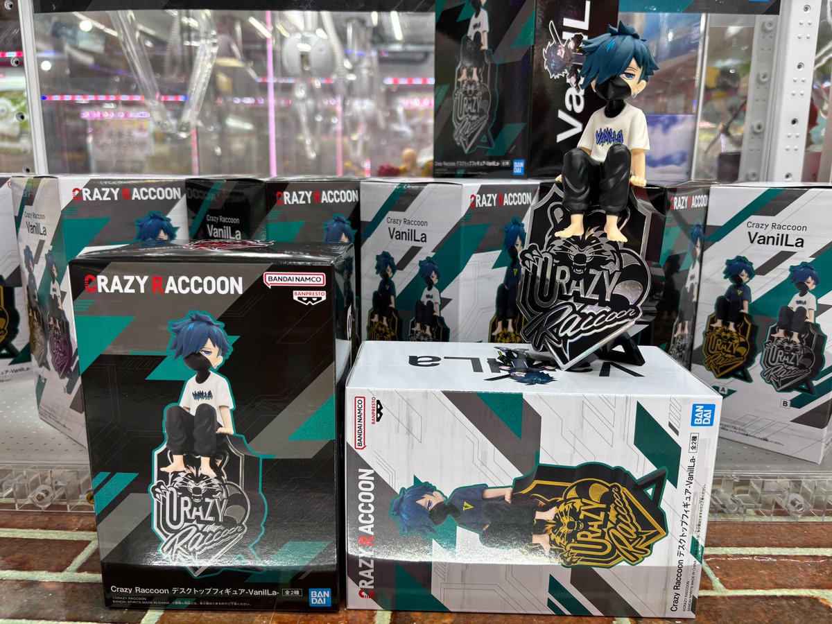 ❣新景品投入情報❣ 【Crazy Raccoon デスクトップ
