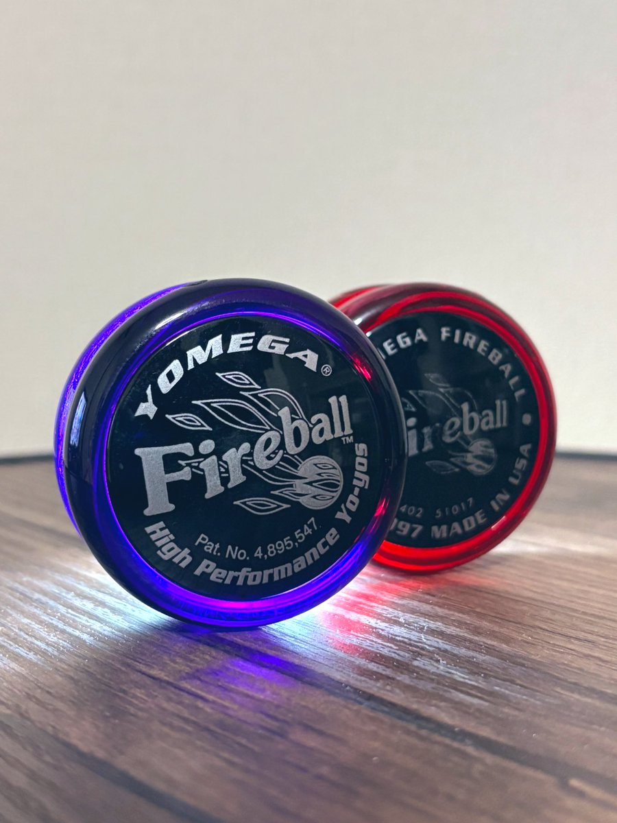 未使用品 レアカラー ファイヤーボール クリアパープル 当時品 ずっと